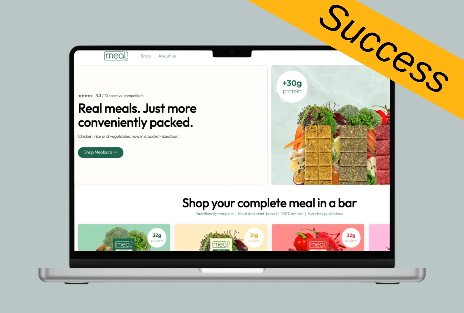 Meal.bar is a revolutionary startup based in the Netherlands (launching soon across Europe and the US), crafting complete meals in a compact bar. Using whole-food ingredients—like chicken, beef, rice, and vegetables—they’ve created shelf-stable, calorie-rich bars that are nutritious, portable, and healthy