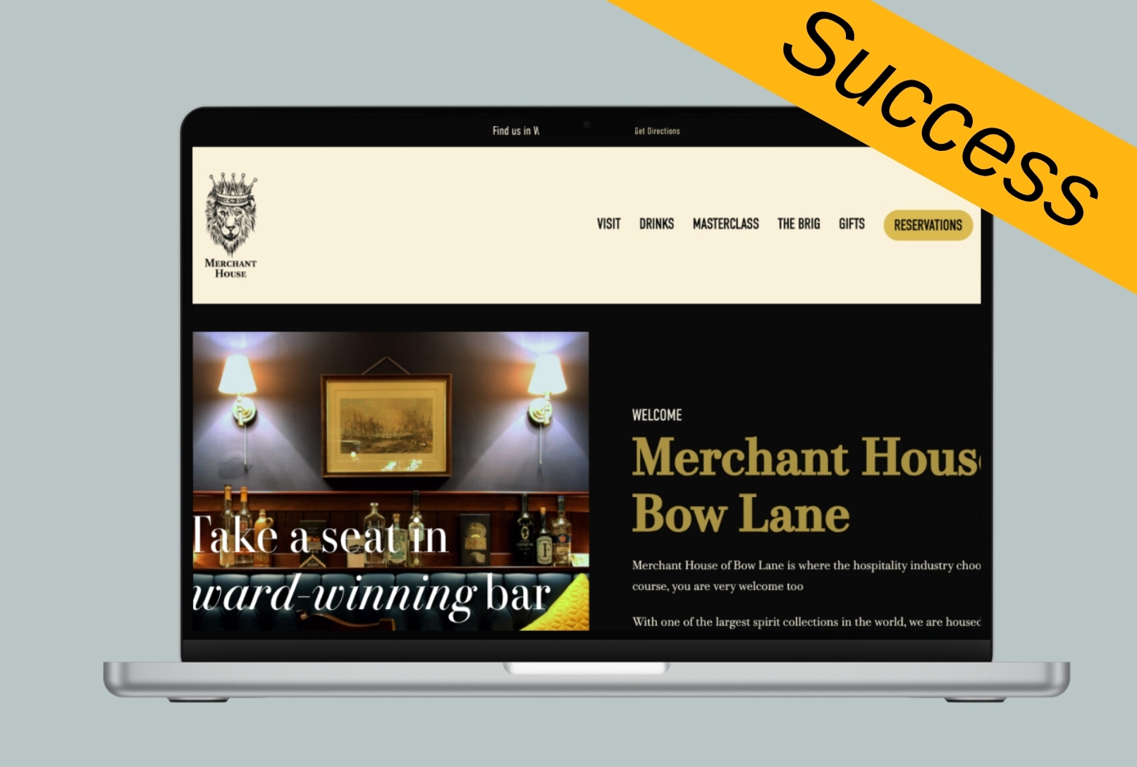 In the heart of London’s historic City district, Merchant House has built a reputation as a world-class spirits bar, known for its beyond its intimate setting and storytelling approach