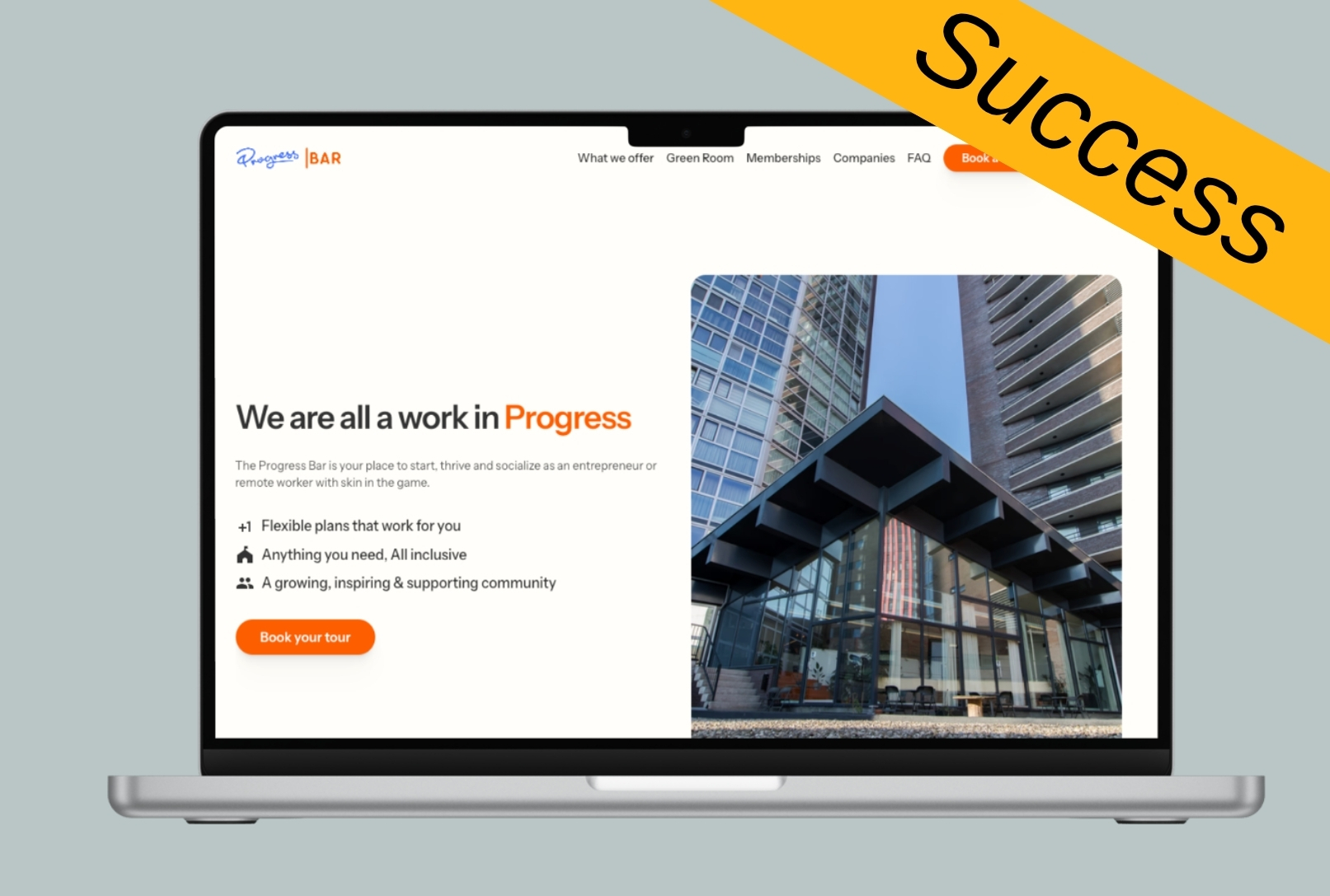 Progress Bar was born in Rotterdam as a response to something its founder noticed in the local startup scene: entrepreneurs needed more than desks — they needed community.